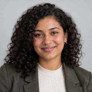 AI-generated portrait of fictional profile Sophie Martin